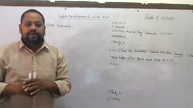 3B.Com(CA)/5BCA/3MSc(CS)Web Development With PHP(HTML Tag With Example - II) смотреть онлайн