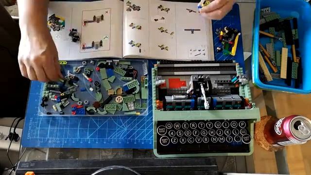 UNBOX and Build - Lego 21327 - manual typewriter смотреть онлайн
