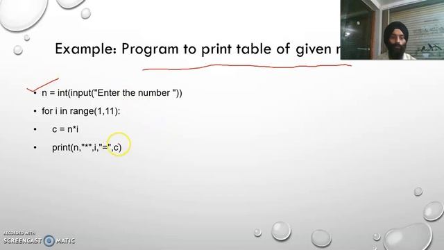 Python For Loop Examples смотреть онлайн