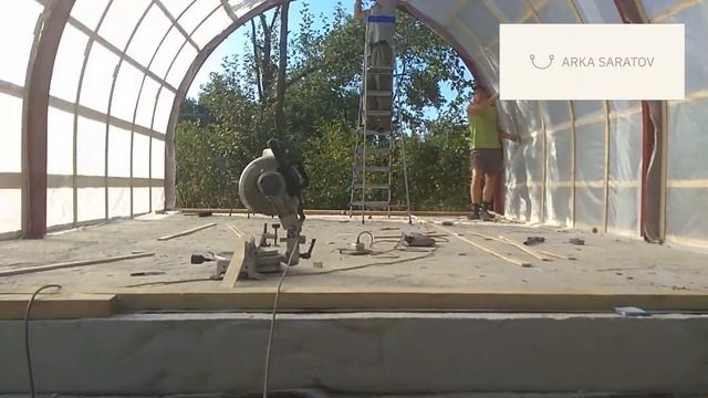 Сборка дома S=25 м2 смотреть онлайн