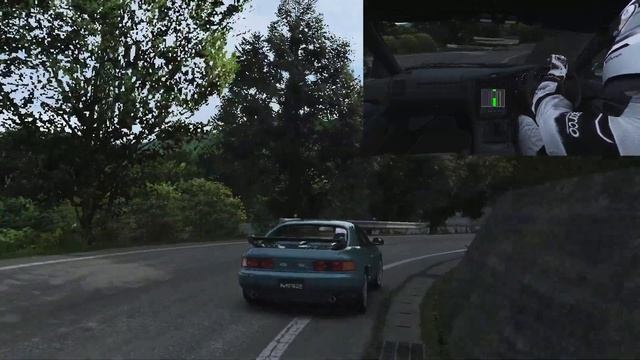 Sliding the Toyota MR2 SW20 around Nagao Touge [Assetto Corsa] смотреть онлайн