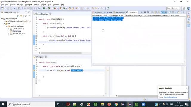 Java for Testers - Part 169 - super() Constructor Calling Statement смотреть онлайн