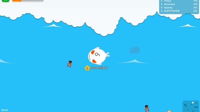 Играем в Piranh.io #1 Не плохое начало! смотреть онлайн