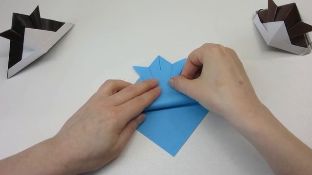 Самурайский шлем из бумаги. Оригами. смотреть онлайн