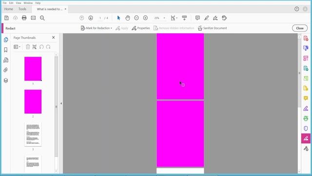 How to Redact multiple pages in a PDF using Adobe Acrobat Pro DC смотреть онлайн