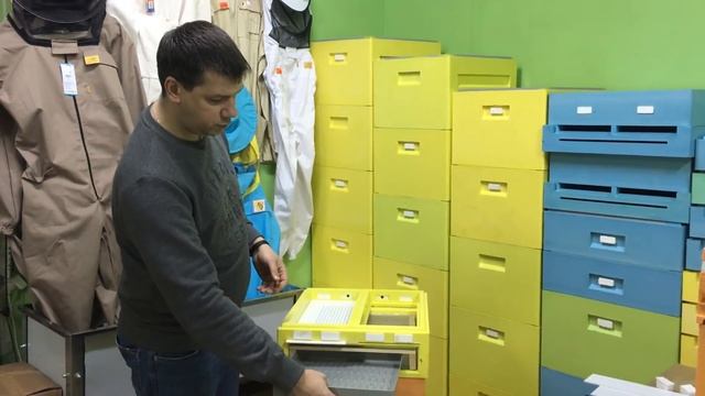 Пыльцевая система для высокого 10 рамочного дна. Улей ППУ Нижегородец. смотреть онлайн