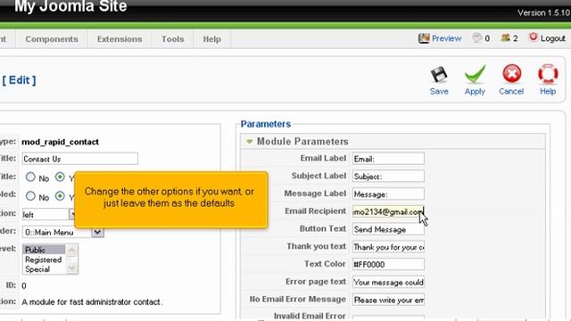 How to add contact forms to your Joomla site with Rapid Contact - Joomla Tutorials смотреть онлайн