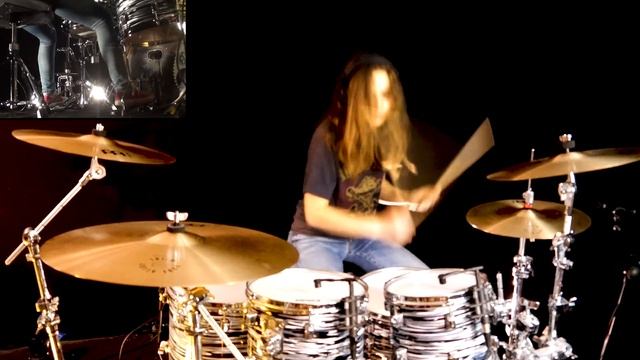 Hallowed Be Thy Name (Iron Maiden); drum cover by Sina смотреть онлайн