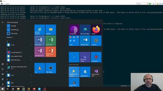 Docker Sql Server 01 SA account Connect with SSMS смотреть онлайн