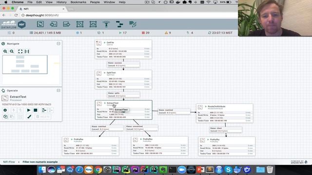 Nifi: how to extract attributes from text and route on those attributes смотреть онлайн