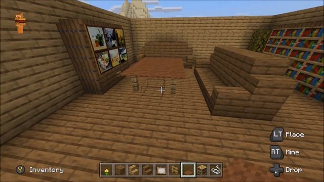 How To Build A Living Room - Minecraft Tutorial смотреть онлайн