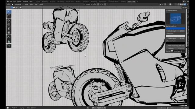 Blueprint Maker New Update 1.1.0 Blender Addon