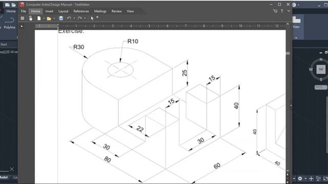 Lesson8 AutoCAD Isometric смотреть онлайн