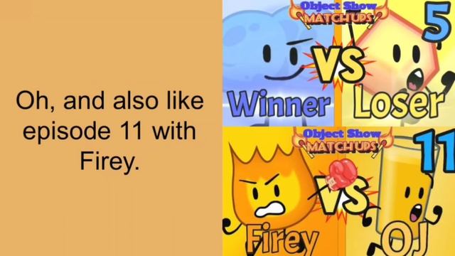 Object Show Matchups 13: The Infinite Stars VS The Losers