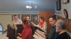 " Воскресения день..." //Ирмосы Пасхи -  А.Ведель.