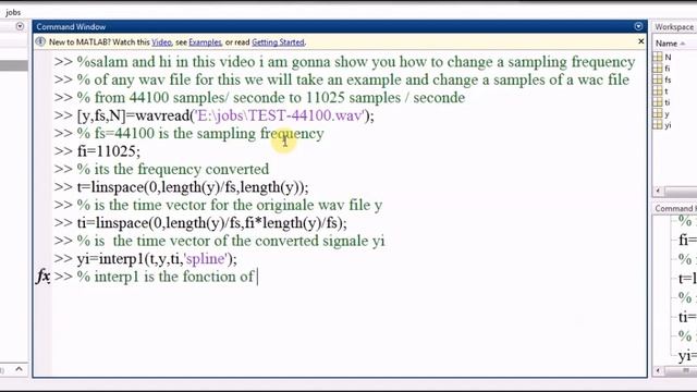 how to convert the sampling frequency of a wav file смотреть онлайн