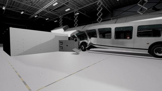 BIHS driver-side small overlap crash tests in BeamNG Drive! смотреть онлайн