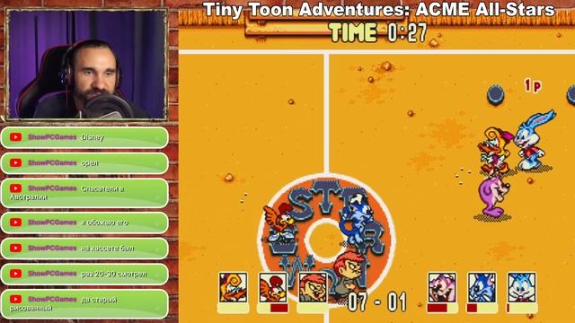 Tiny Toon Adventures: ACME All-Stars / РЕТРО СТРИМ СЕГА / SEGA смотреть онлайн
