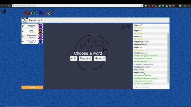 skribbl.io: the best game you have played w/sketch,benic and pockets смотреть онлайн