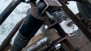 Самодельный квадроцикл из урала передняя подвеска (часть 1)