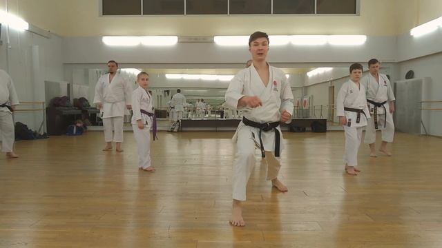 Heian Sandan / Хэйан Сандан медленно под счёт с комментариями смотреть онлайн