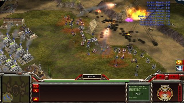 Command Conquer Generals Zero Hour Boss General 1 vs 5 Hard Generals. (Trenches ZH) смотреть онлайн