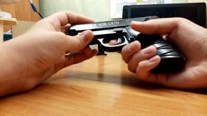 Обзор на пистолет стреляющий пульками