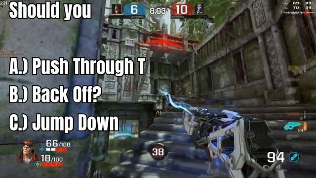 Quake Champions Duel Tips | Aaronx86 - Lesson 1 (Making the Right Move) смотреть онлайн