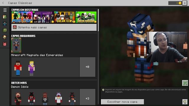 COMO ADICIONAR SKIN NO MINECRAFT WINDOWS 10 EDITION | ATUALIZADO 2022/23 смотреть онлайн