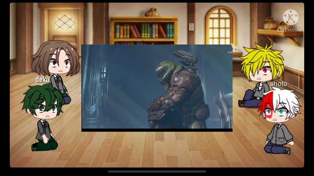 Mha reacts to if doom guy talked in doom eternal part 1 смотреть онлайн