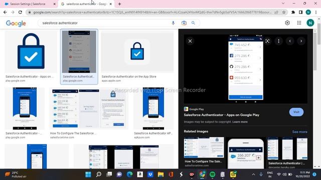 Multifactor Authentication with Salesforce Authenticator #sfdc #authentication смотреть онлайн