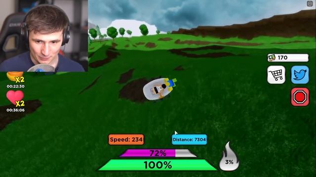 I Used NOOBS to PUSH MAX LEVEL SLED in Roblox Sled Simulator смотреть онлайн