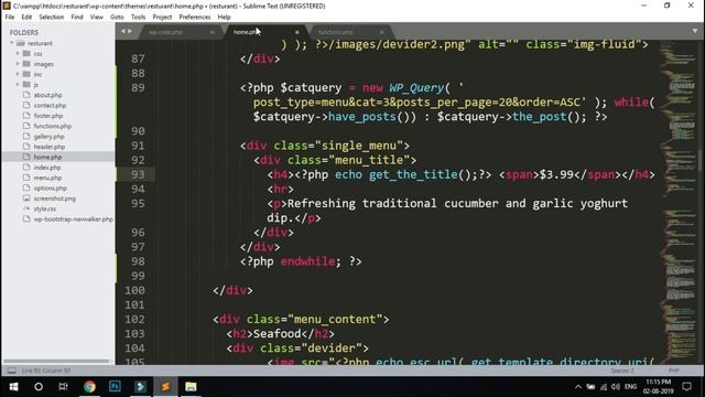 Make Dynamic Categories in WordPress || Convert HTML to WordPress in Hindi || Onlyfordesigns смотреть онлайн
