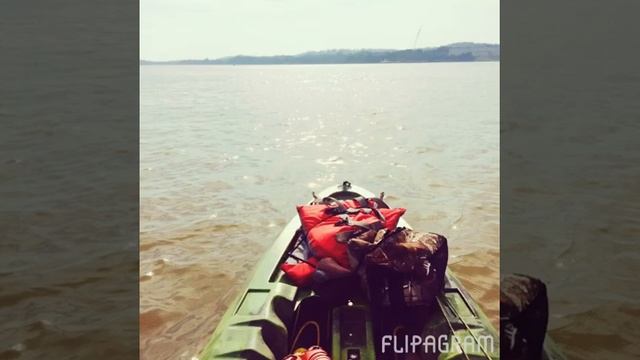 Kayak Fishing trip. Ohio River. Hawesville to Lewisport, Kentucky смотреть онлайн