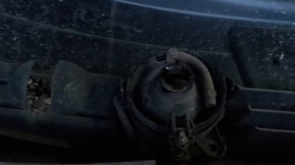 Приора: Замена противотуманных фар.