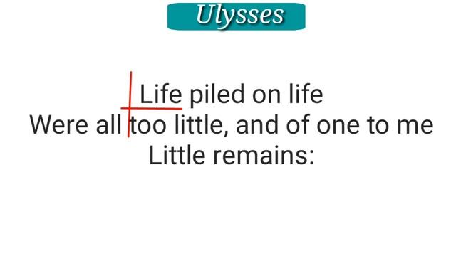 Ulysses by Alfred Lord Tennyson in Hindi смотреть онлайн
