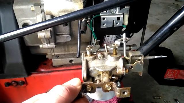 Carburetor Replacement On Tecumseh Powered MTD Snowthrower.