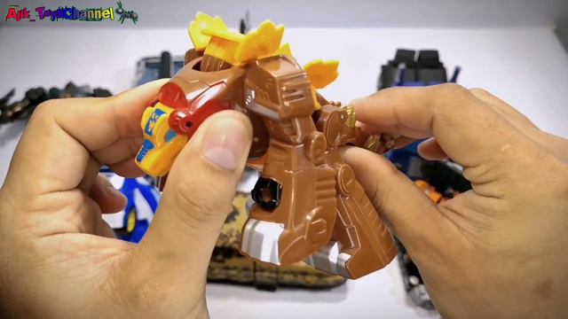 Robot Random Toys Optimusprime, Megatron, Tank robo, Robot Tobot, Robocar Poli, Robocar Heli смотреть онлайн