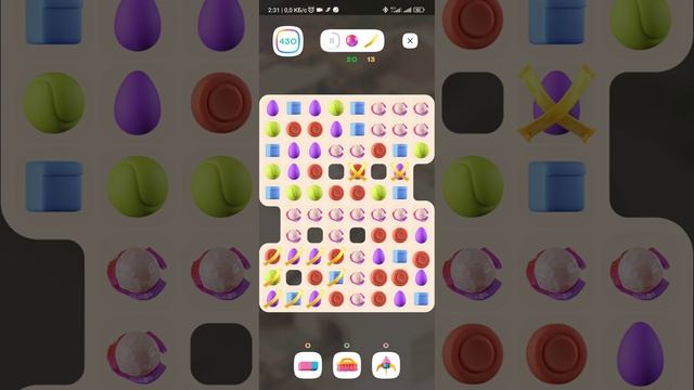 Прохождение 430 уровня "Три в ряд". Плюс сити. смотреть онлайн