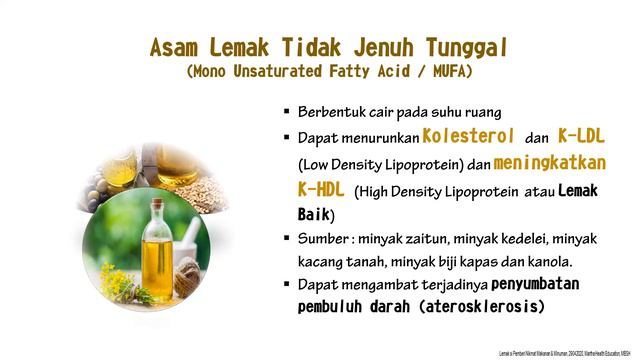 Kenali 4 jenis Lemak pada Bahan Makanan II Belajar Gizi II Bijaksana Mengkonsumsi Makanan & Minuman смотреть онлайн