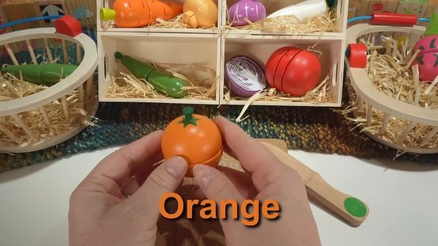 Teach Toddlers Fruits and Vegetables | Learn Names of Fruits and Vegetables for Kids! смотреть онлайн