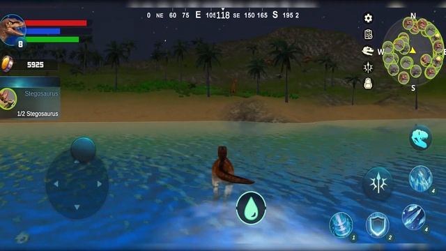 Velociraptor VS Carnotaurus, Spinosaurus, T-Rex, Raptor, Parasaurolophus, Velociraptor Simulator -5