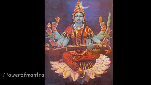 Neela Saraswati Mantra 1008 times | Om hreem shreem hreem aim hoom Neela Sarasvati phat svaha смотреть онлайн