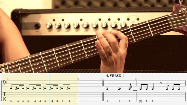 ¿Cómo tocar Psycho - SOAD? (BASS TAB #06) смотреть онлайн