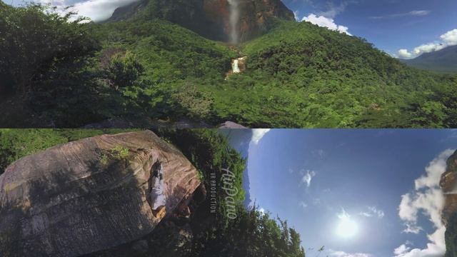 360°, Angel Falls, Venezuela. Aerial 8K video смотреть онлайн