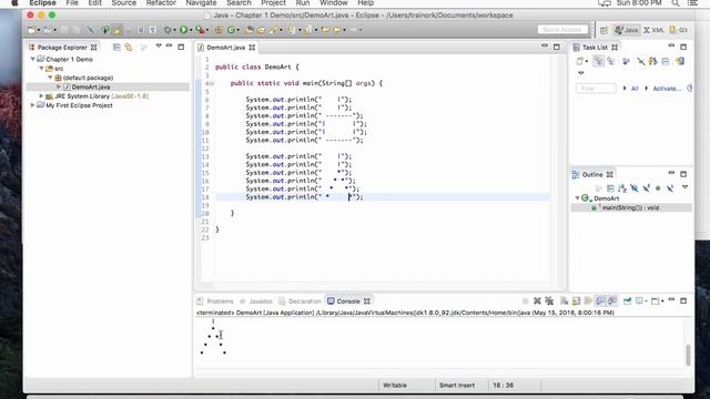 Tutorial: Java Chapter 1 Demo смотреть онлайн