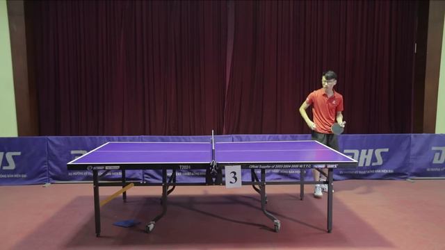 6 Basic Serve In Table Tennis (Penhold Grip) смотреть онлайн