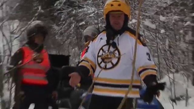 Белая гора. Поход на снегоходах. смотреть онлайн