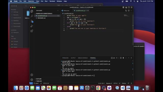How to Use Conditional and Logical Operators in Python смотреть онлайн