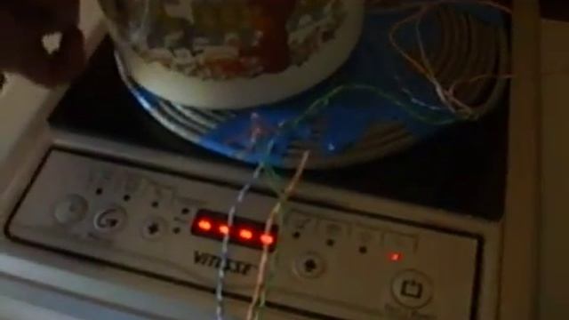 Запуск ТВС от индукционной плиты 01 смотреть онлайн